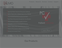 Tablet Screenshot of inuvio.com